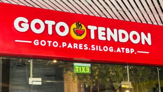 NOW OPEN: Goto Tendon